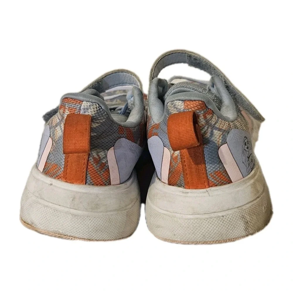 Adidas Cloudfoam Shoes Girls Size 3 US Moana Disney‎ Athletic Sneakers